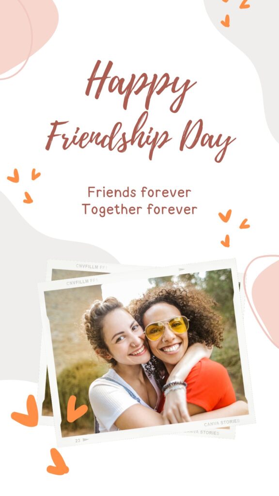 Instagram Story for Happy Friendship Day
