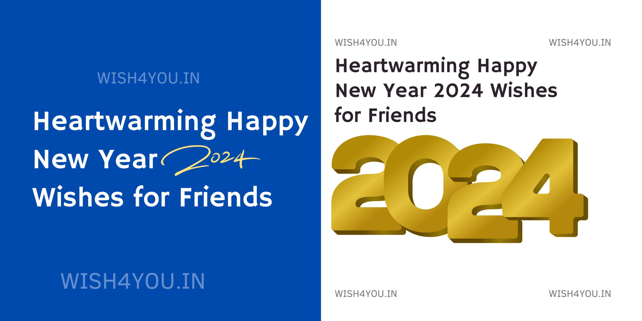 Heartwarming Happy New Year 2024 Wishes for Friends